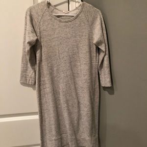 J Crew sweatshirt dress